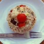 Salade de riz à la courgette 0