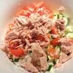 Salade de riz à la courgette 5