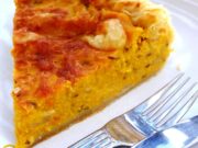 Tarte à la citrouille, Saint-Nectaire et épices