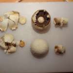 Champignons farcis (sans viande) 1