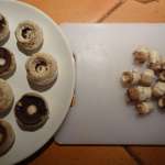Champignons farcis (sans viande) 2