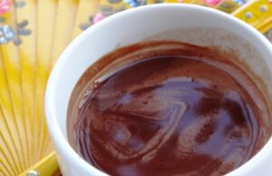 Chocolat chaud épais vegan