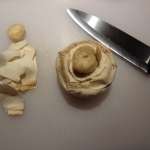 Croissant farci aux champignons 1