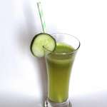 Jus de concombre pomme et orange