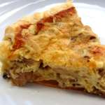 Quiche aux champignons de Paris 0