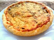Quiche aux champignons de Paris
