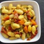 Ragoût de mojettes aux tomates séchées 0