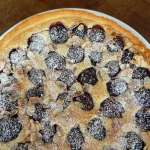 Tarte quetsches  amandes