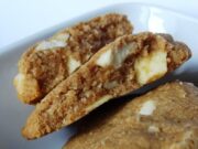 Biscuits beurre de cacahuètes et chocolat blanc