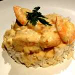 Saumon et crevettes au marsala 0