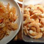 Saumon et crevettes au sauterne 1