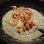Saumon et crevettes au sauterne 9