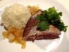 Steak de thon poêlé