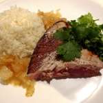 Steak de thon poele