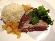 Steak de thon poêlé