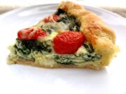 Tarte épinards mozzarella