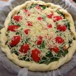 Tarte épinards mozzarella 10