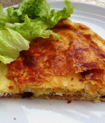 Tourte à l’aubergine