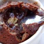 Coulant chocolat au lait coeur de pistache 0