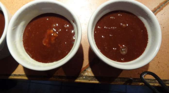 Coulant chocolat au lait coeur de pistache 11