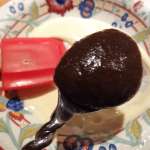 Coulant chocolat au lait coeur de pistache 2