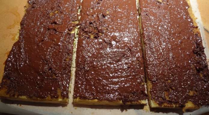 Gâteau café-chocolat à étages 14