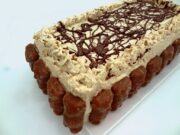 Gâteau café-chocolat à étages
