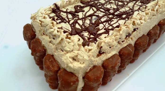Gâteau café-chocolat à étages