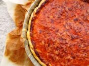 Quiche tomates, thon, moutarde