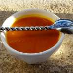 Velouté de potimarron à l&rsquo;ail