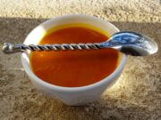 Velouté de potimarron à l’ail