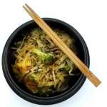 Chow mein brocolis soja 0