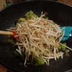Chow mein brocolis soja 13