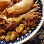 Dinde farcie aux morilles et marrons
