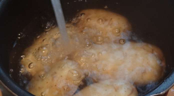 Pommes de terre farcies aux shiitakes 1