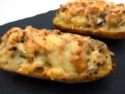 Pommes de terre farcies aux shiitakes