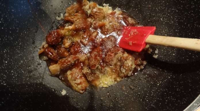 Sauce au Porto et aux morilles 4