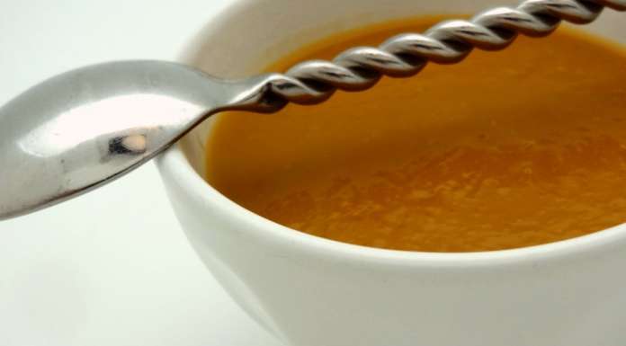 Velouté de châtaignes et doubeurre