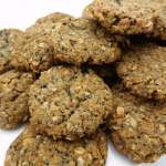 Biscuits à l&rsquo;avoine et sésame en poudre