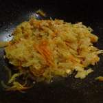 Curry de crevettes au chou vert 10