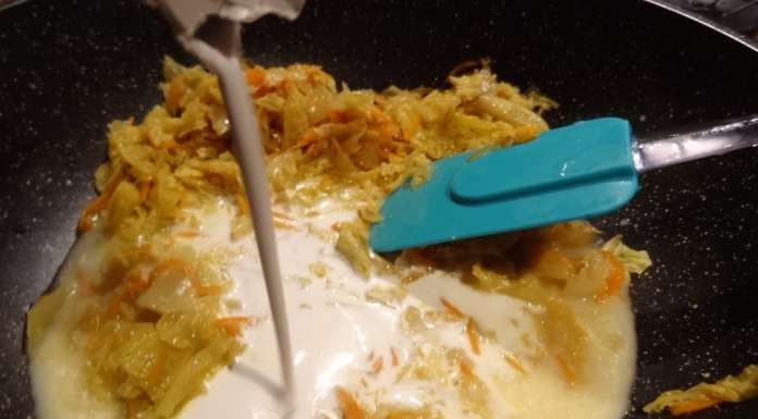 Curry de crevettes au chou vert 11