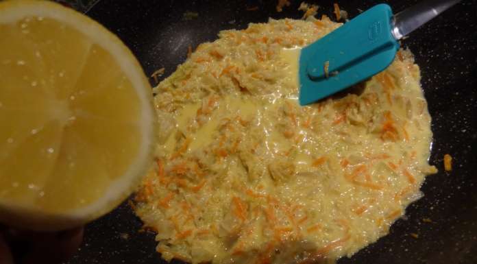 Curry de crevettes au chou vert 13