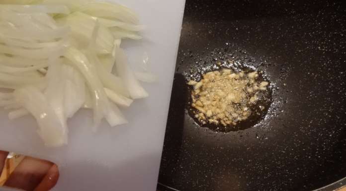 Curry de crevettes au chou vert 3