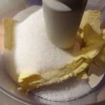 Gâteau aux myrtilles en crumble d&rsquo;amandes 1