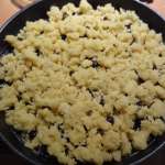 Gâteau aux myrtilles en crumble d&rsquo;amandes 13