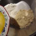 Gâteau aux myrtilles en crumble d&rsquo;amandes 8