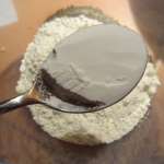 Gâteau marbré au sésame noir 6