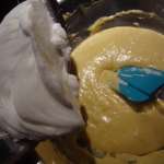 Gâteau marbré au sésame noir 9