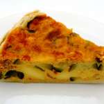 Quiche courgettes edam 0
