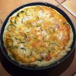 Quiche courgettes edam 12